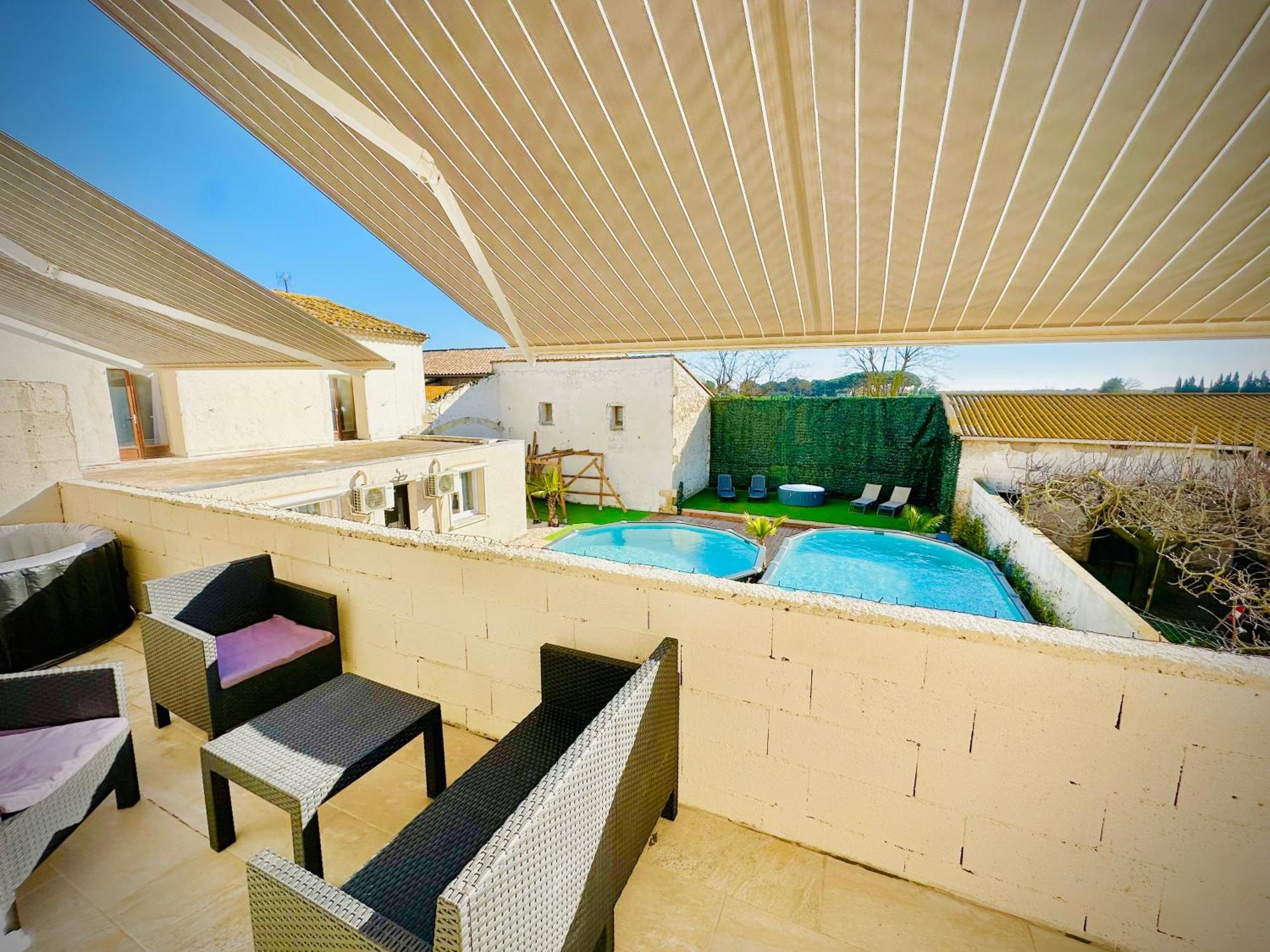 Les Appartements Du Mas - Emeraude Aigues-Mortes Bagian luar foto