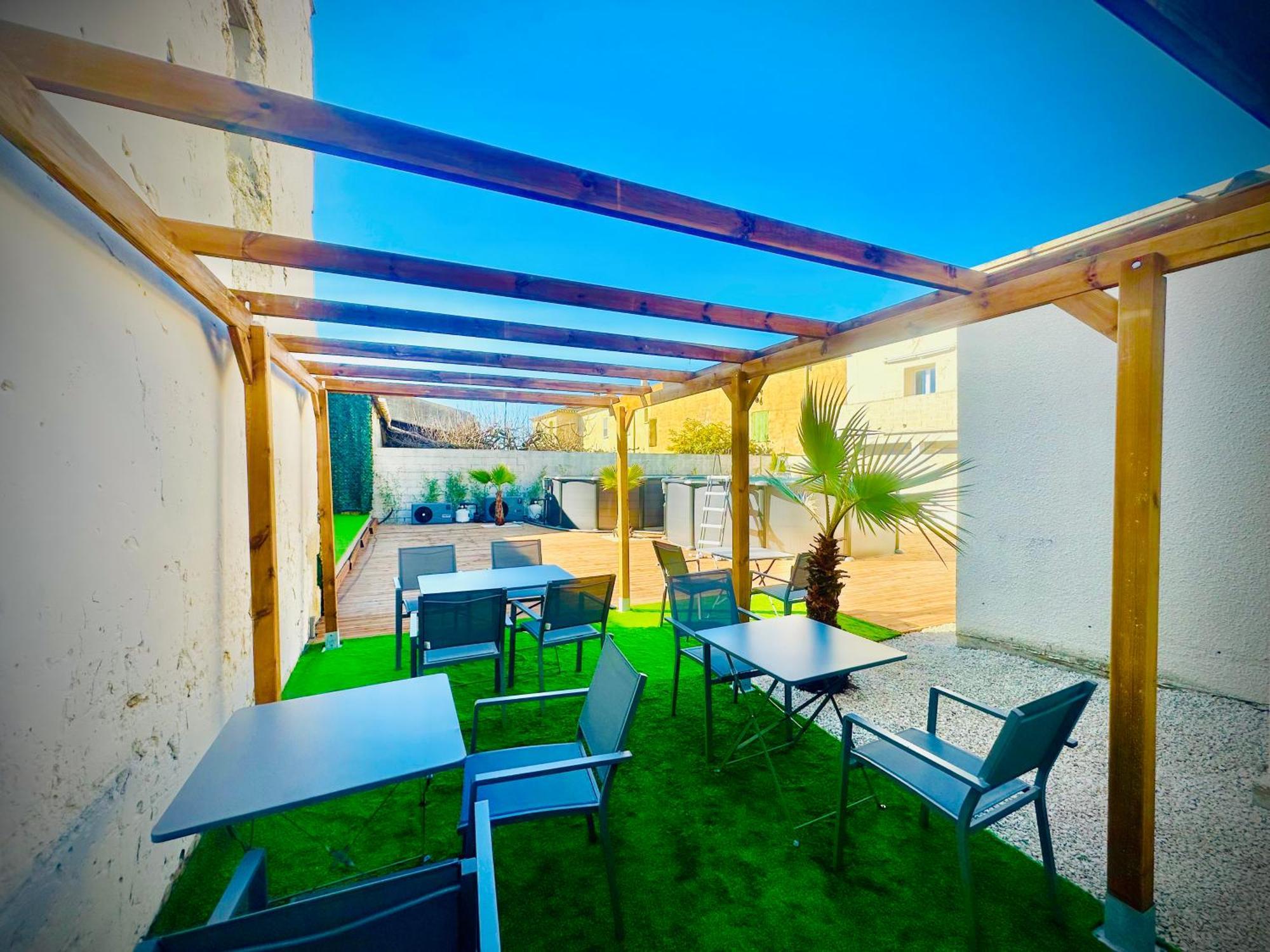 Les Appartements Du Mas - Emeraude Aigues-Mortes Bagian luar foto