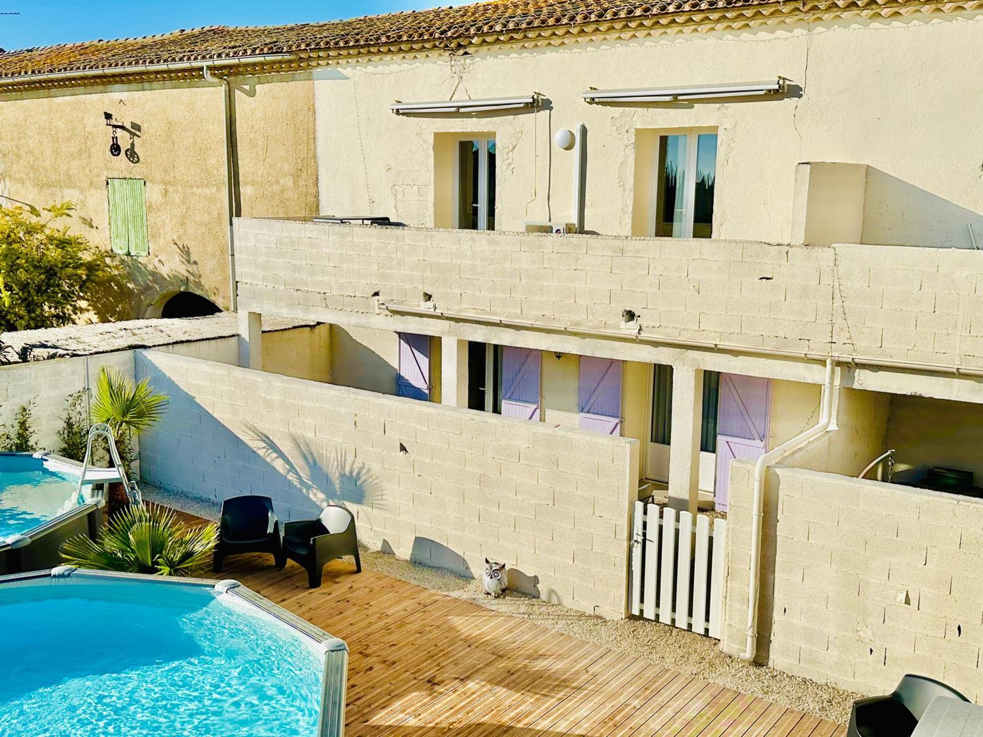 Les Appartements Du Mas - Emeraude Aigues-Mortes Bagian luar foto