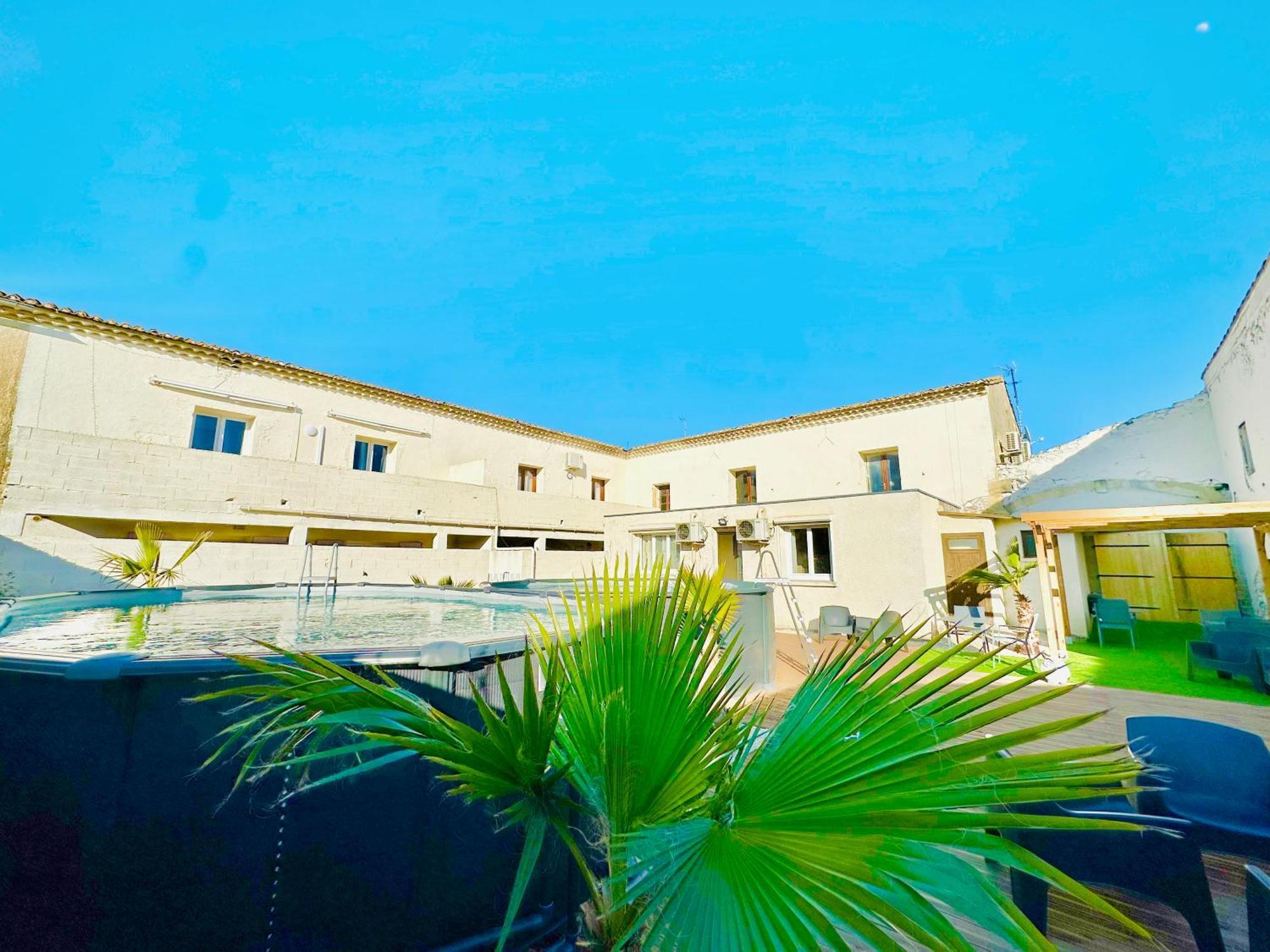 Les Appartements Du Mas - Emeraude Aigues-Mortes Bagian luar foto