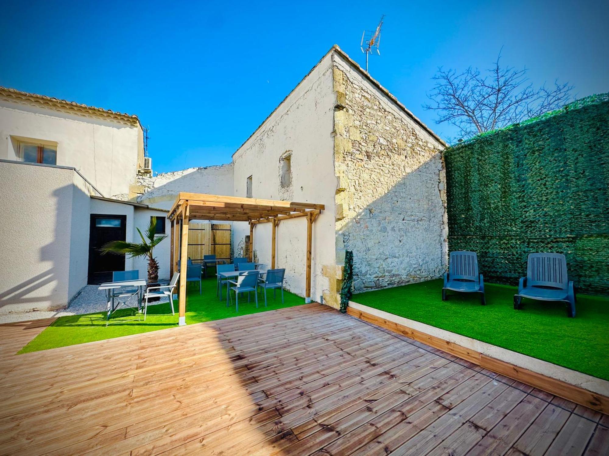Les Appartements Du Mas - Emeraude Aigues-Mortes Bagian luar foto