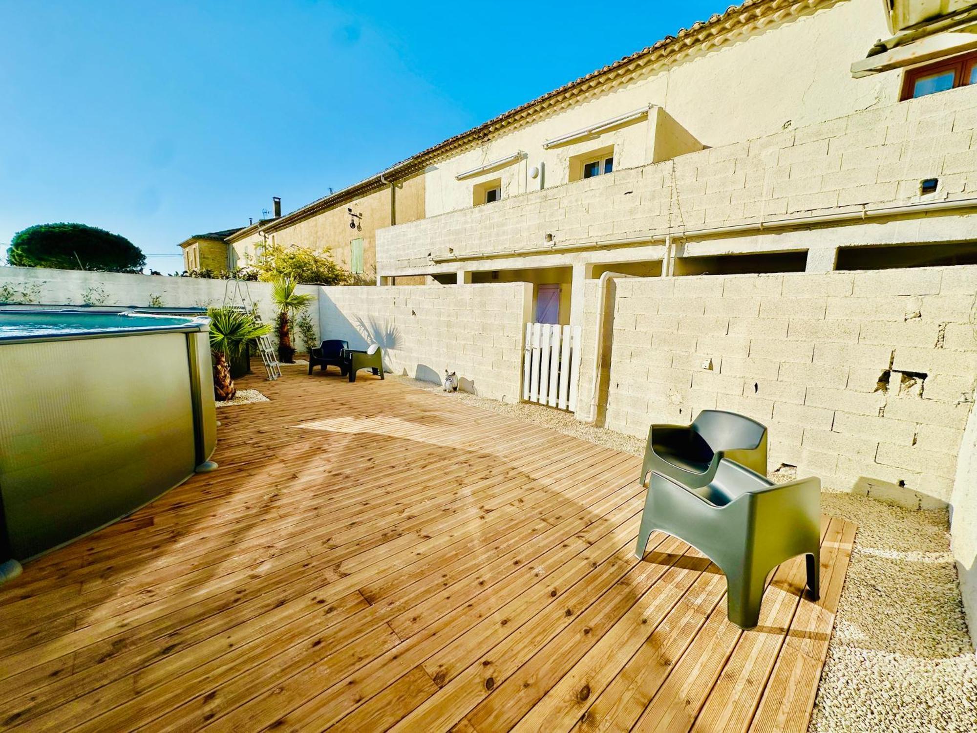 Les Appartements Du Mas - Emeraude Aigues-Mortes Bagian luar foto