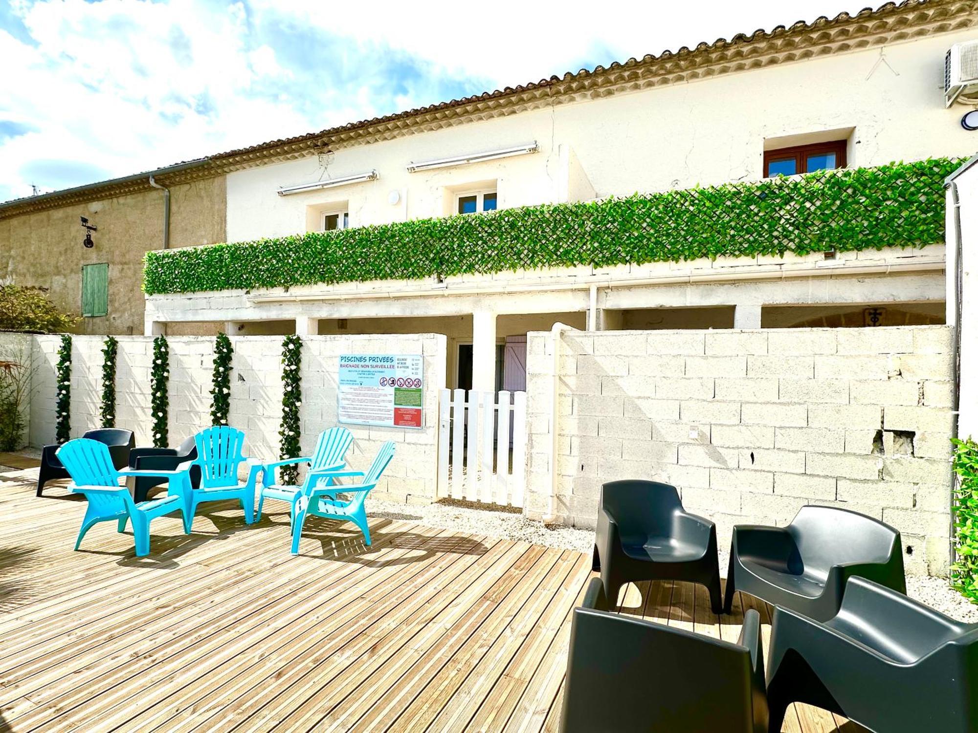 Les Appartements Du Mas - Emeraude Aigues-Mortes Bagian luar foto