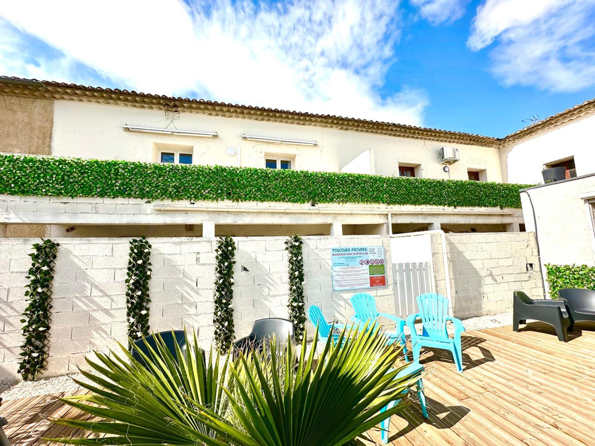 Les Appartements Du Mas - Emeraude Aigues-Mortes Bagian luar foto