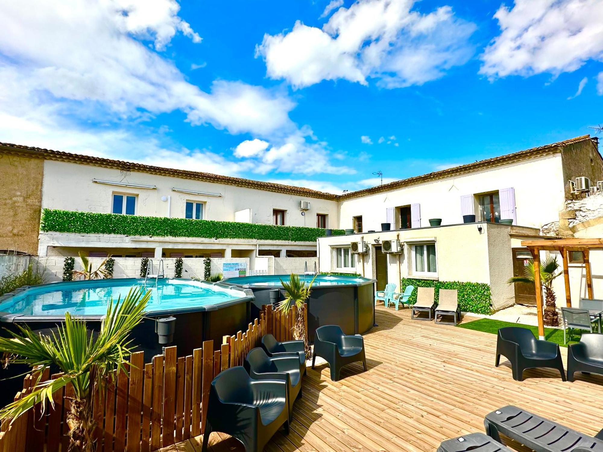 Les Appartements Du Mas - Emeraude Aigues-Mortes Bagian luar foto