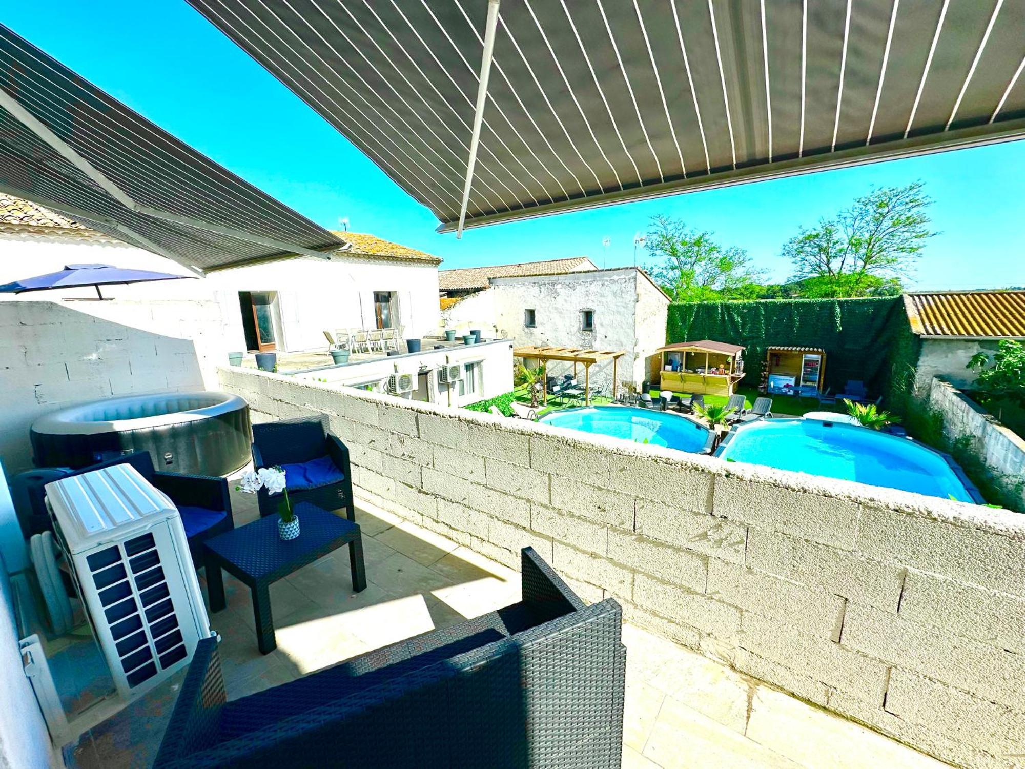 Les Appartements Du Mas - Emeraude Aigues-Mortes Bagian luar foto