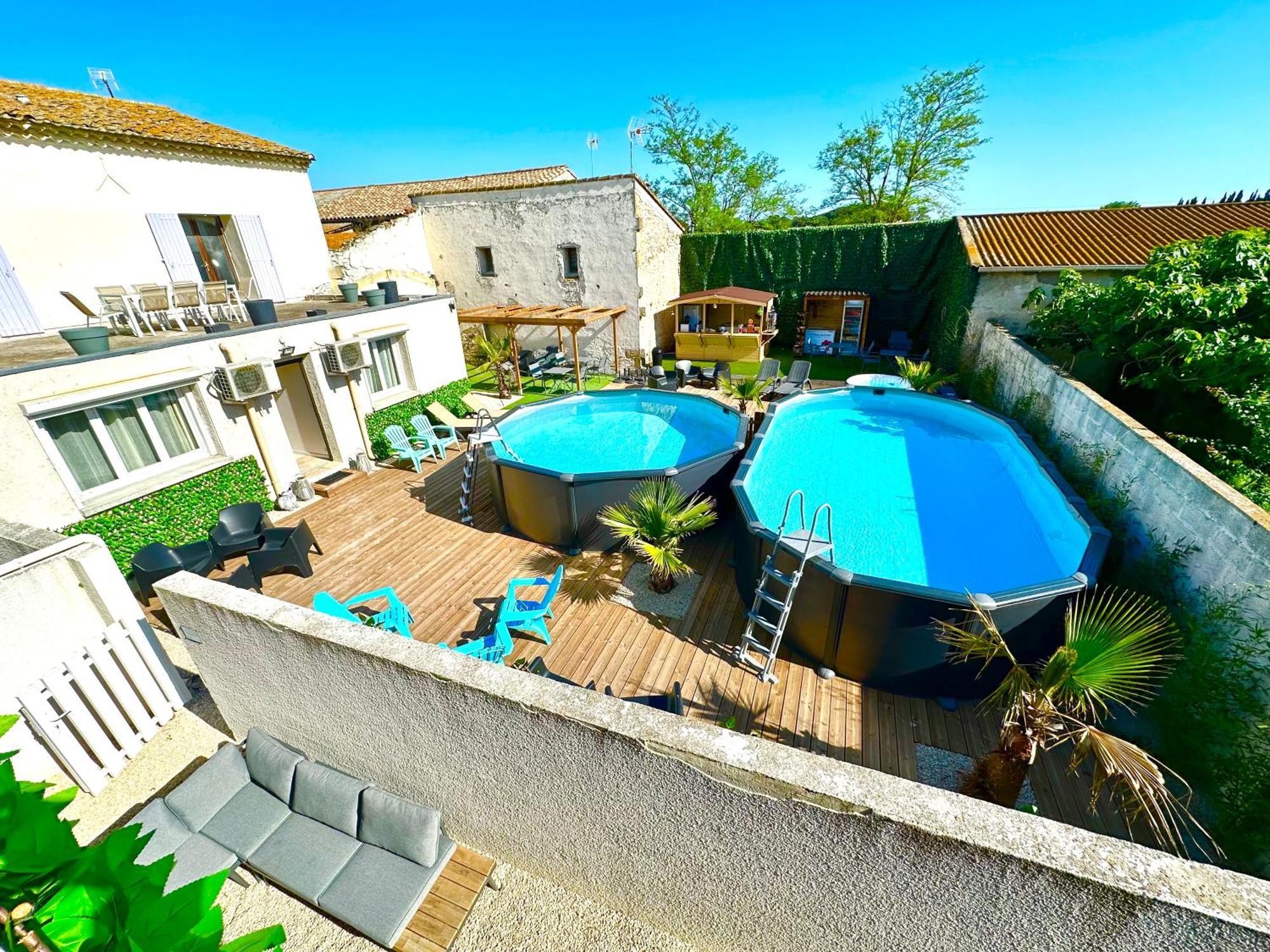 Les Appartements Du Mas - Emeraude Aigues-Mortes Bagian luar foto